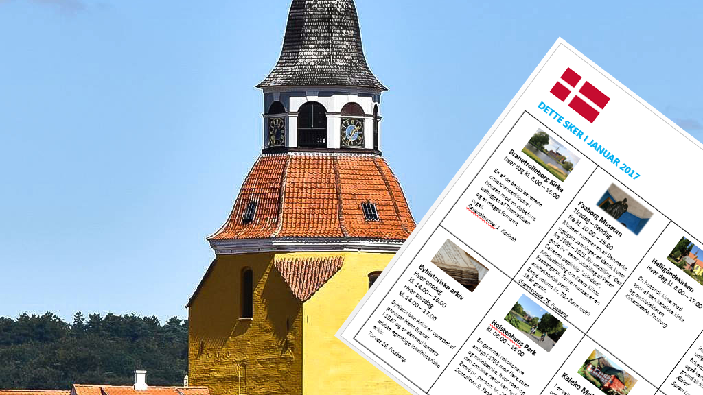 November og December: “Det Sker” – udsendt af VisitFaaborg
