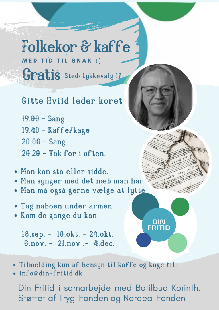 10. Oktober: Folkekor / fællessang