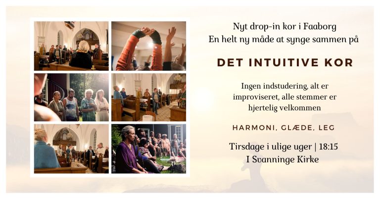 5. December: Det Intuitive Kor. Et glædesfyld improviseret drop-in kor