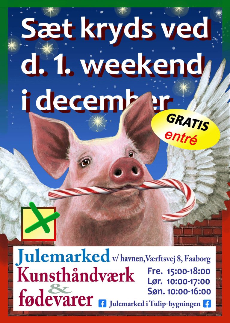 1. – 3. December: Jul i Tulip-bygningen
